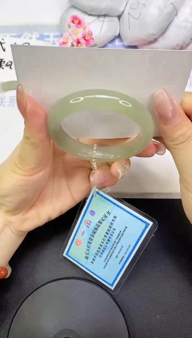 东陵石手镯未镶嵌A22  52.0