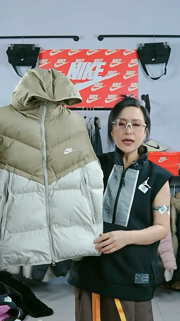 538闪购编码Nike/Jordan运动衣以直播间过款为准尺码M