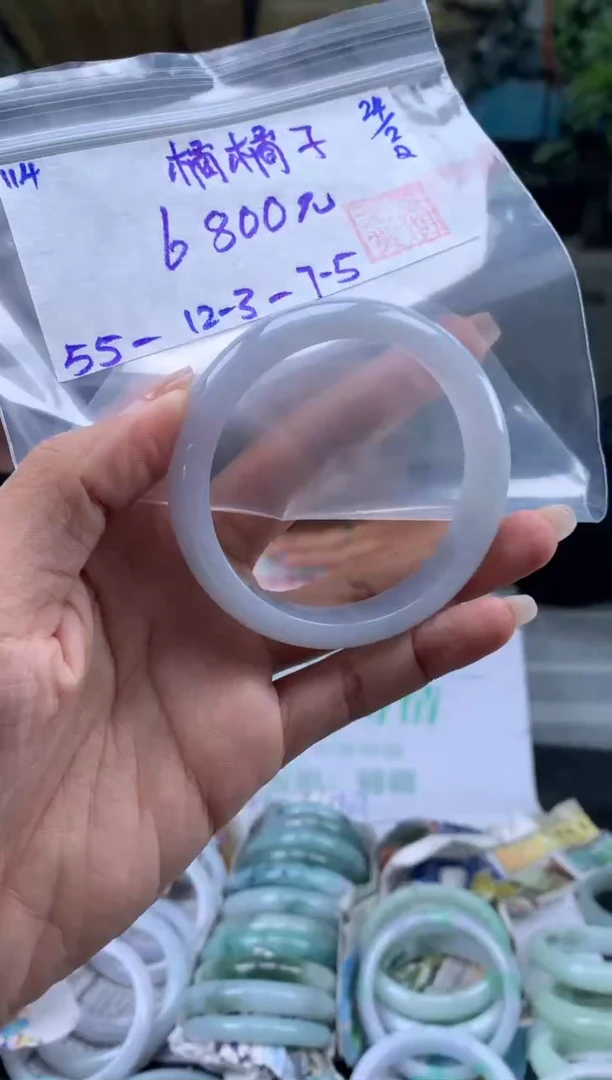 【闪购商品】翡翠手镯未镶嵌翡翠手镯 下单联系小耳机#114