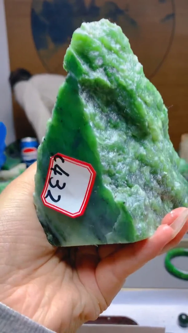 【闪购商品】和田玉（碧玉）珠宝半成品未镶嵌1