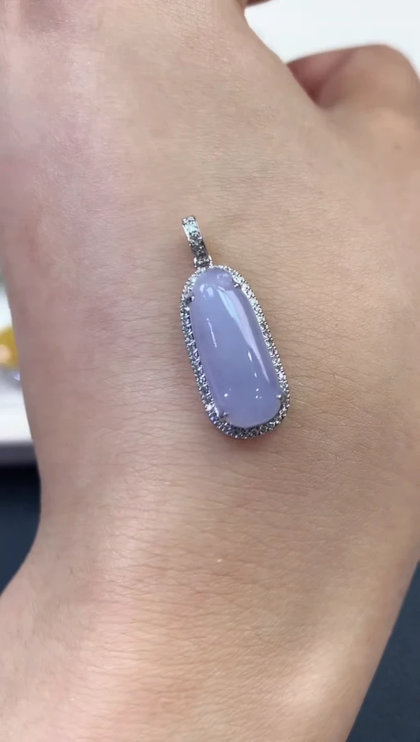 【闪购商品】翡翠吊坠(不含链)18K金镶嵌 B14多样性一件发货有色差