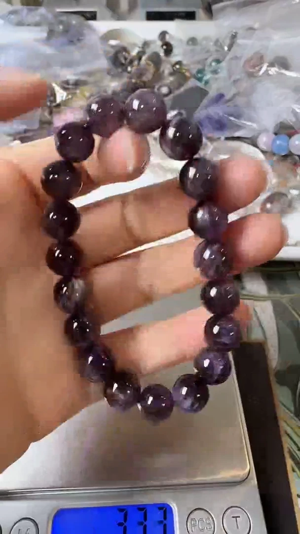 未镶嵌手链水晶矿坑