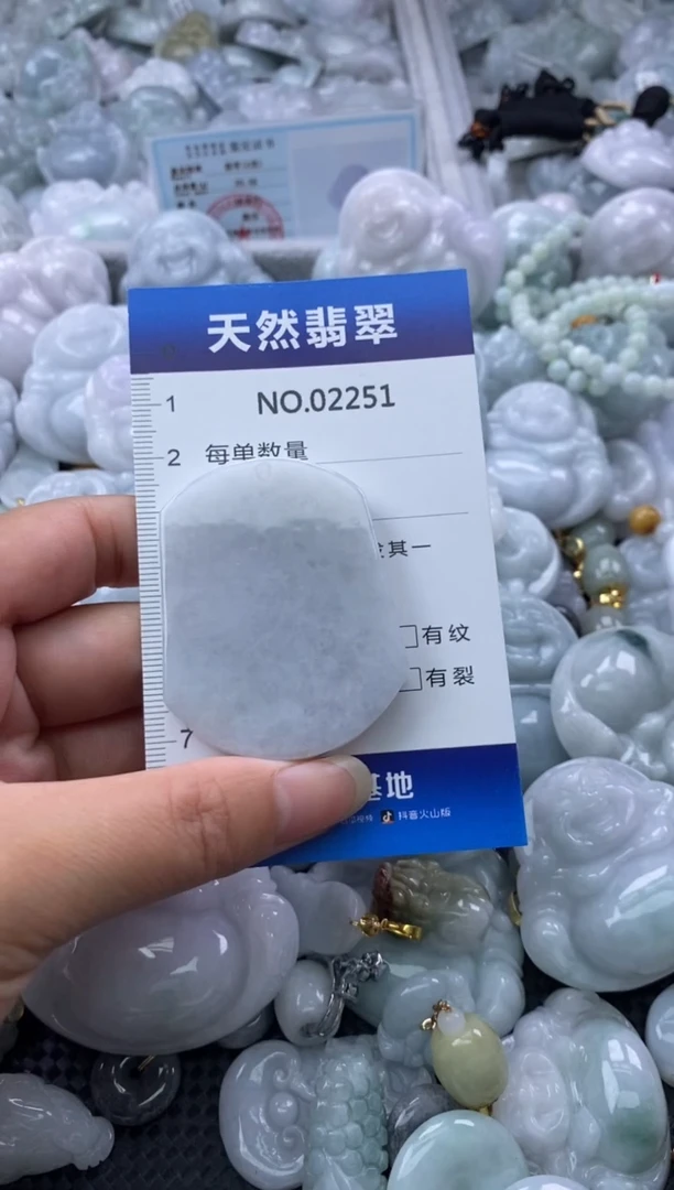 翡翠未镶嵌颈饰缅甸A货翡翠02251