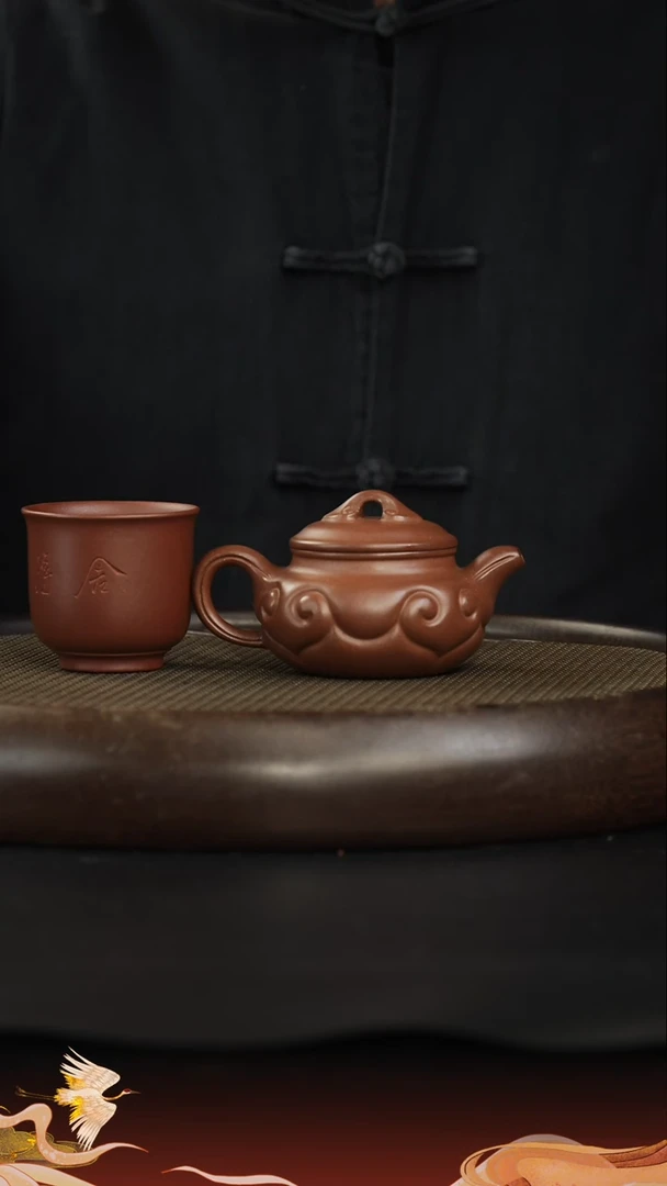 茶壶紫砂底槽清如意仿古