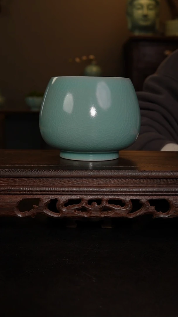 摆件仿古手工钵盂洗