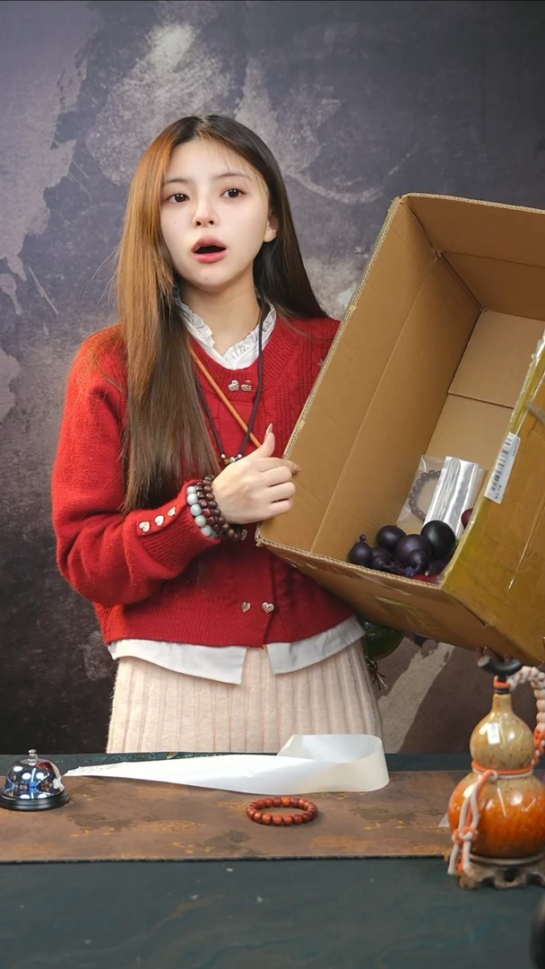 【闪购商品】WB192大漆精致小手捻随缘发(未开口）