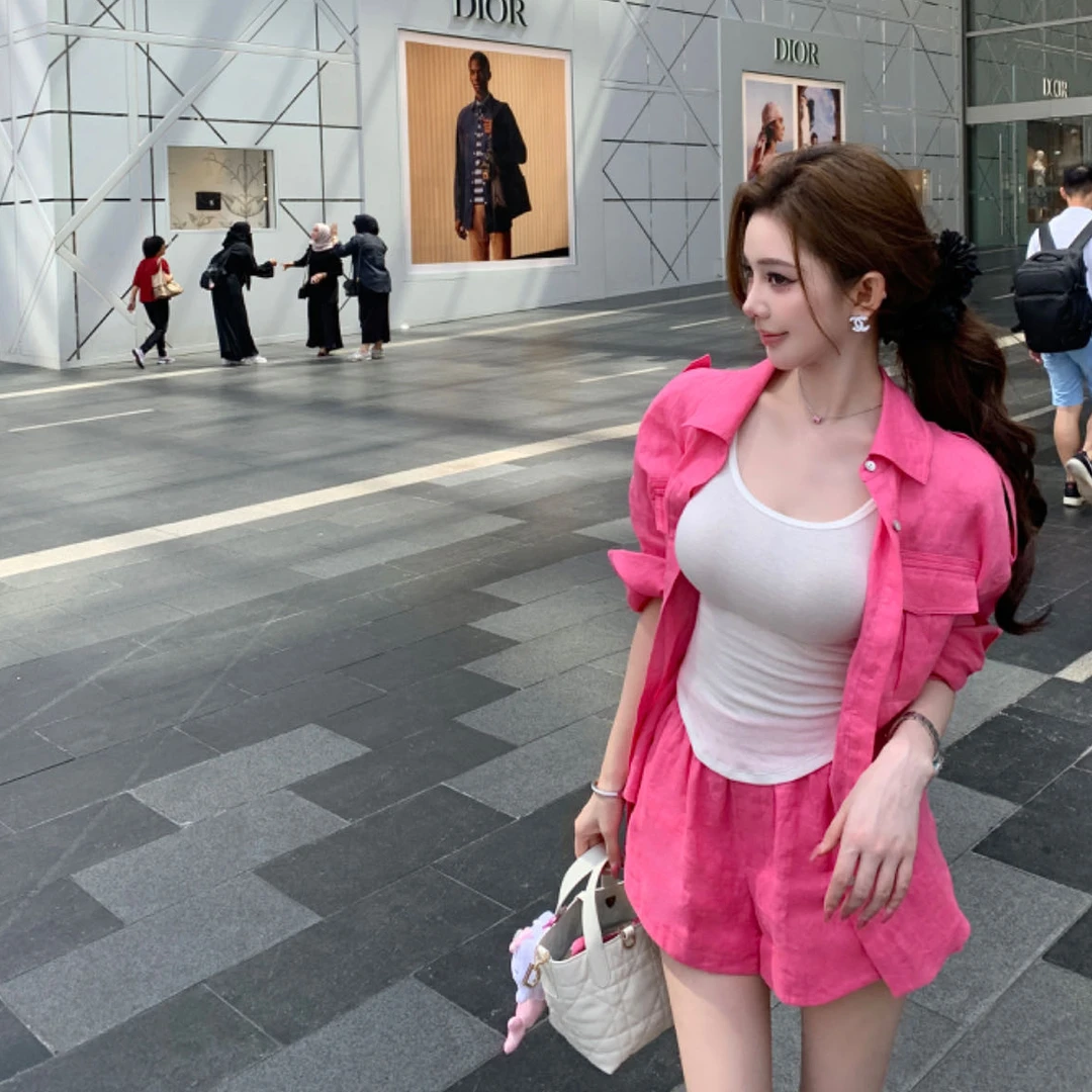 Momoshero高品质线【UK嫩钱亚麻】主推亮色系——”100%原生亚麻“套组