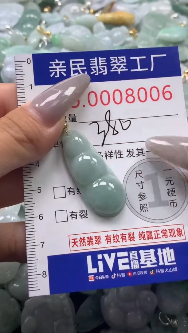 颈饰未镶嵌翡翠8006