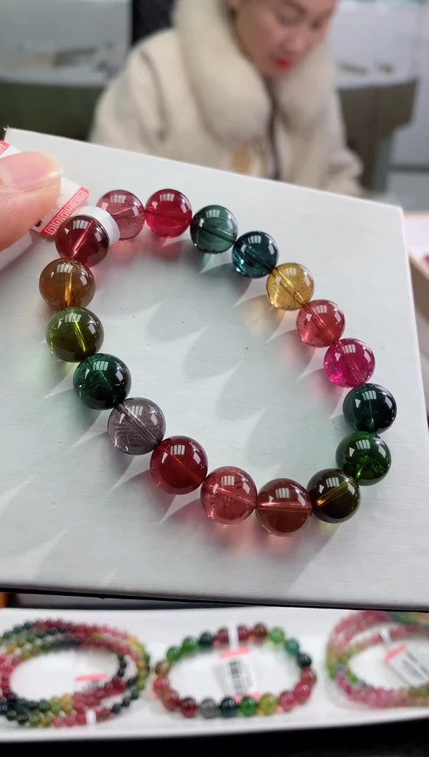 【闪购商品】碧玺手链未镶嵌多样性发一条