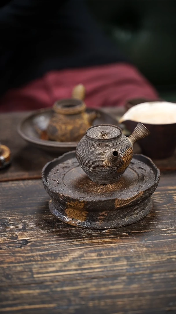 全手工制作 南蛮侧把壶