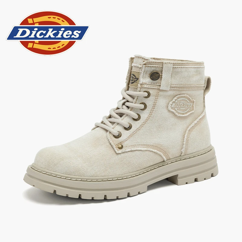 Dickies2025新款男士时尚户外百搭潮流高帮百搭英伦风马丁靴