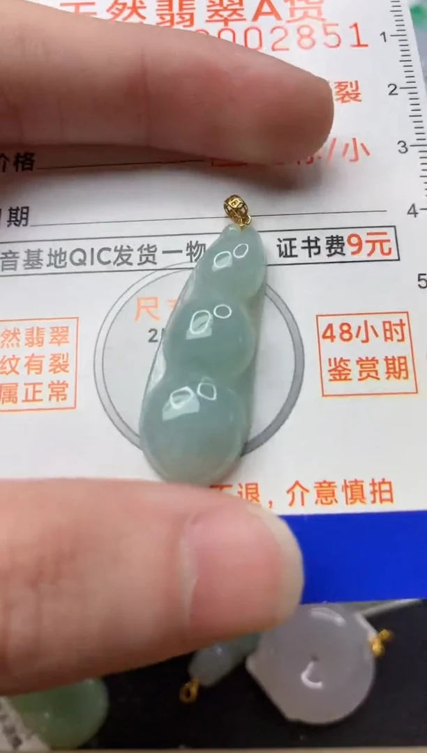 【闪购商品】翡翠颈饰18K金镶嵌2............