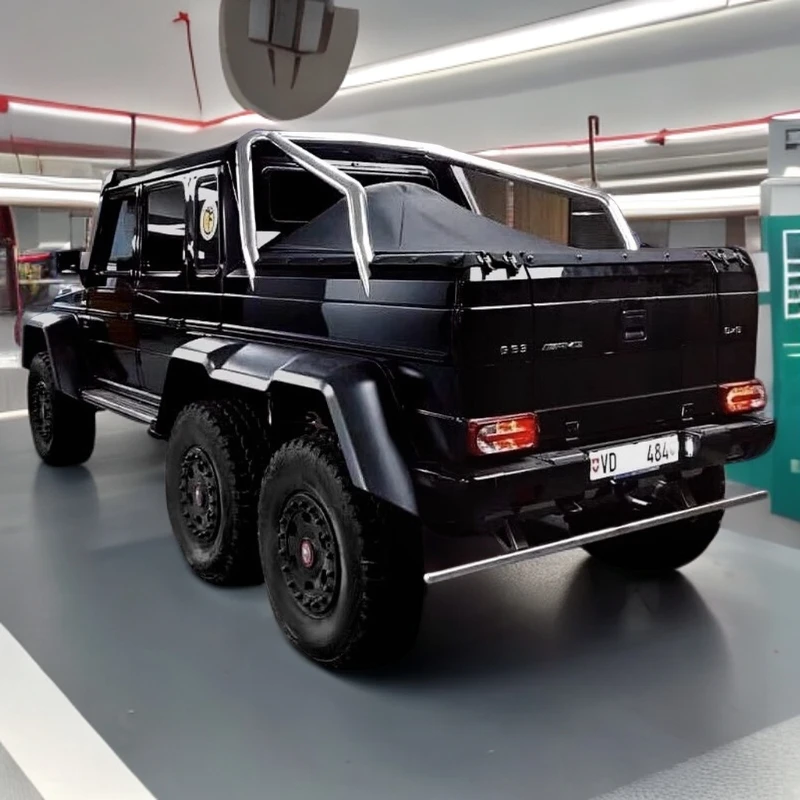 带遥控玩具车【1.3米】奔驰大g儿童电动车可坐大人加大1-8岁越野车