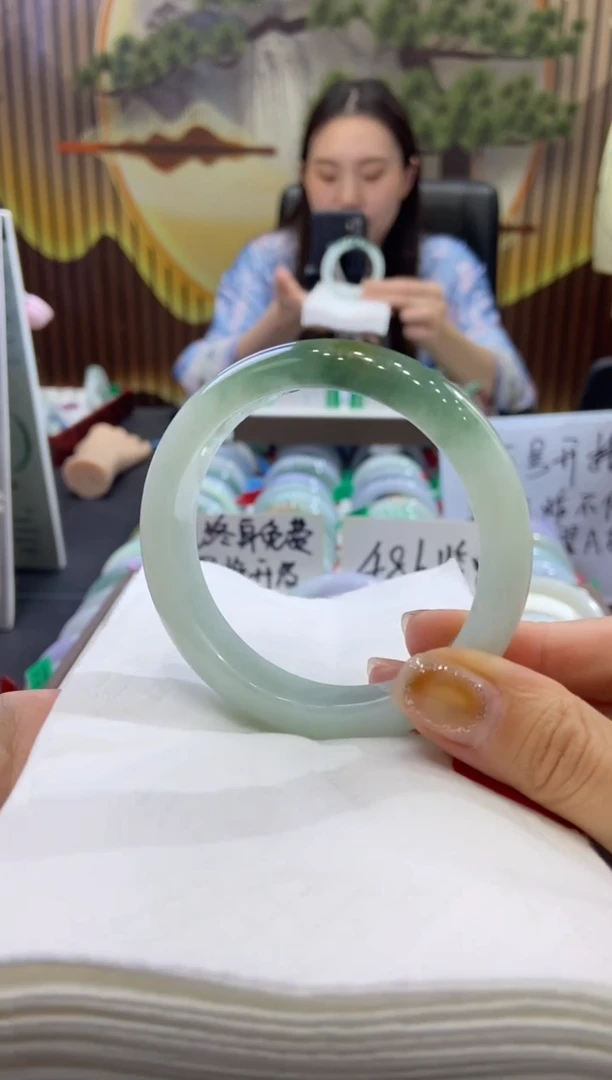 未镶嵌手镯翡翠0006935