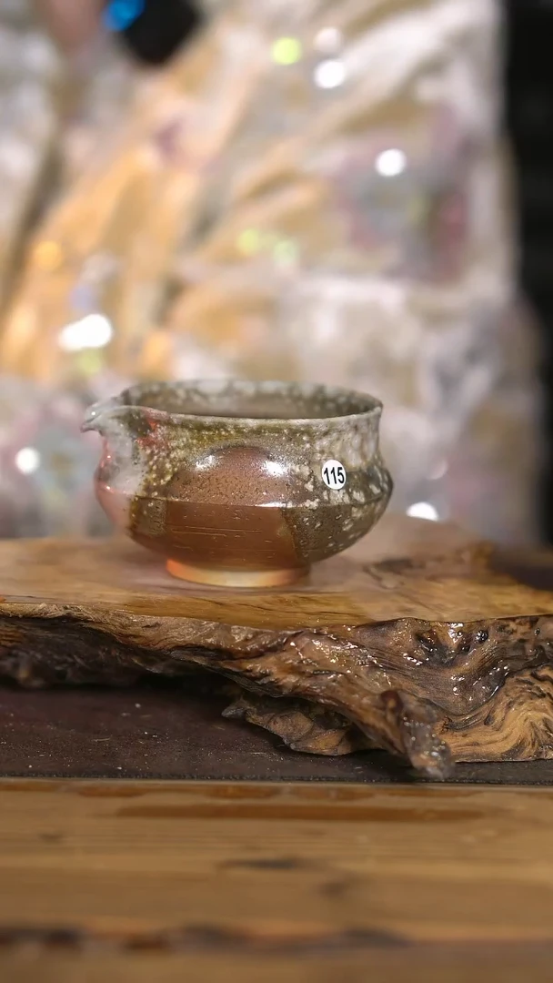 景德镇纯柴烧 公道杯 115