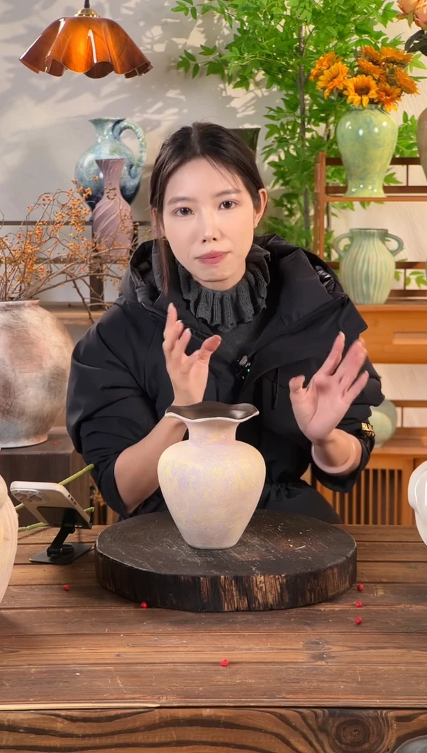 莫奈紫-小号花瓣瓶