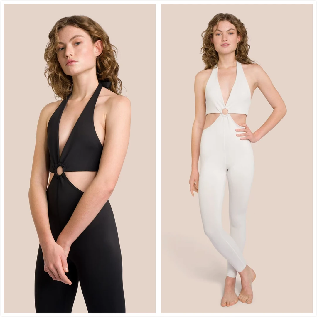 连体衣性感显身材显瘦紧身高弹透气吸湿瑜伽健身跳舞 款号J237