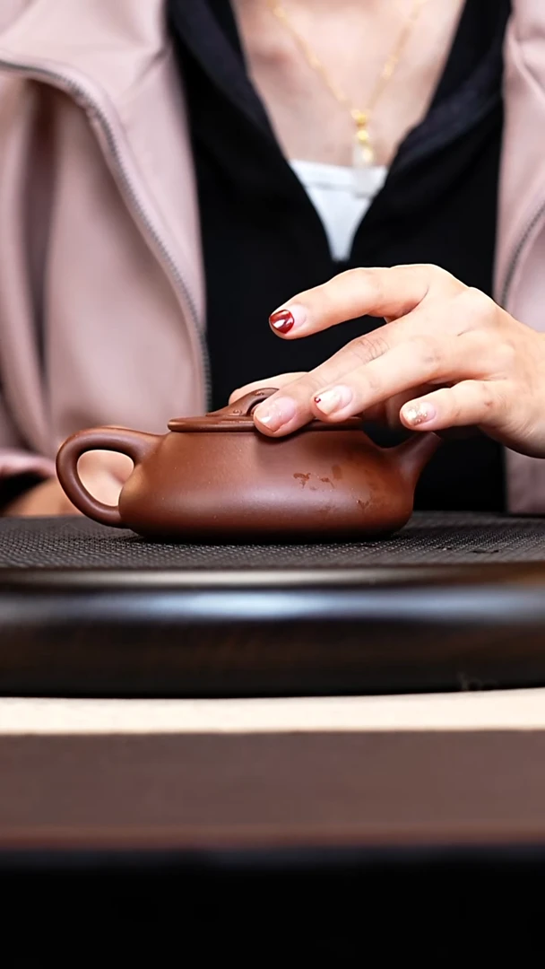 茶壶紫砂如意石瓢底槽青
