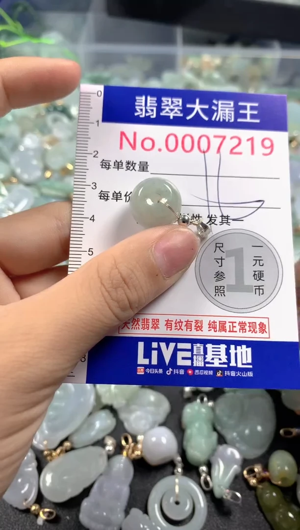 颈饰未镶嵌翡翠7219