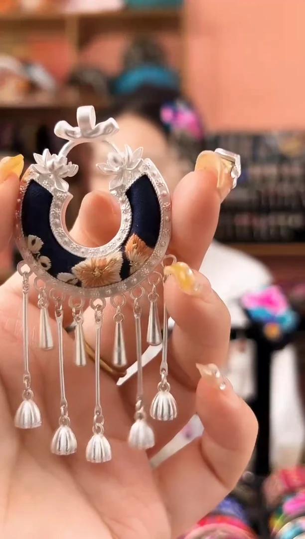 织绣?****?艺枝独绣老绣饰品65