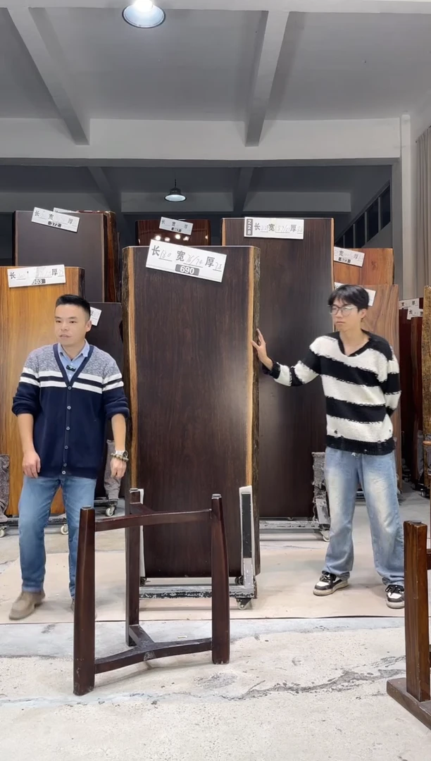 木（非红木类）冬****?690刚果黑檀180*76*74*7.8