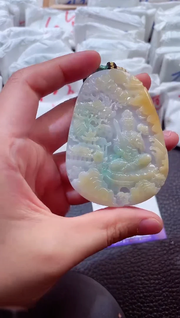 颈饰未镶嵌翡翠00009056