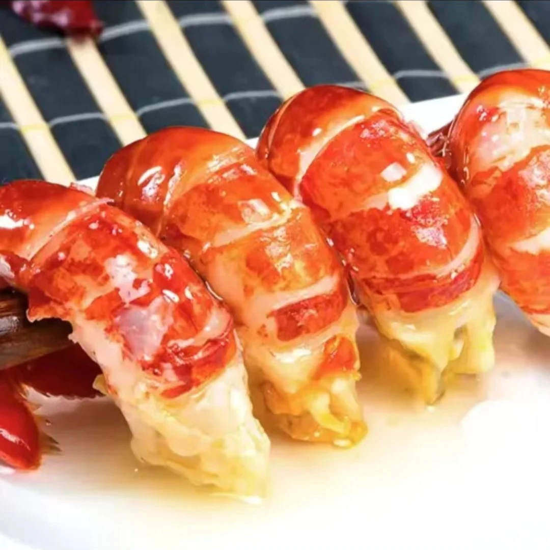 【四斤】大特级新鲜头茬活龙虾现扒龙虾尾(1斤60-70粒)送四包料包