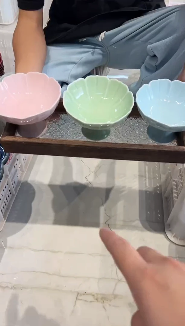 瓷片微瑕商品，介意勿拍 【托盘】