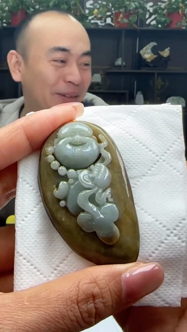 【闪购商品】翡翠颈饰未镶嵌天然翡翠A货吊坠