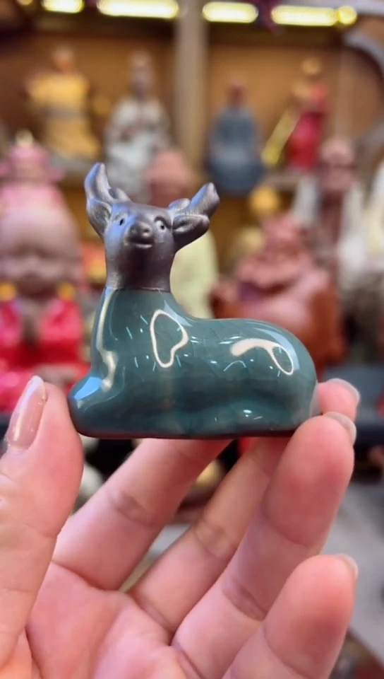 紫砂茶宠器闵茶宠摆件