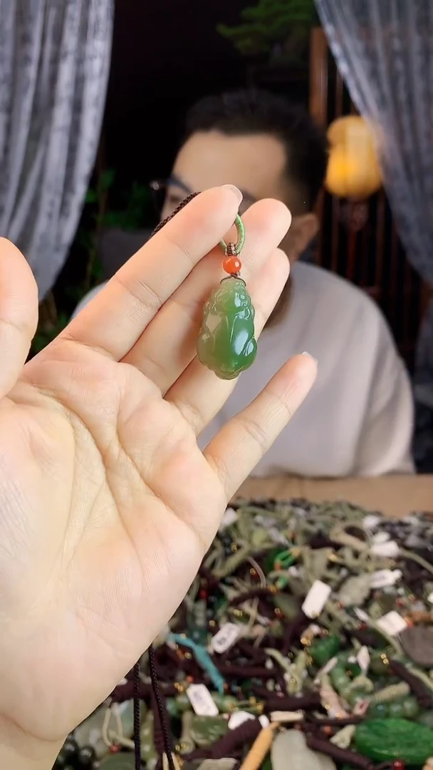 和田玉未镶嵌挂件多样性发货拍一发一