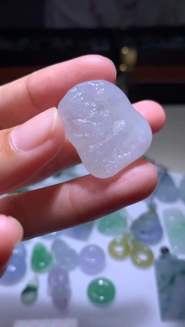 未镶嵌定制翡翠毛货