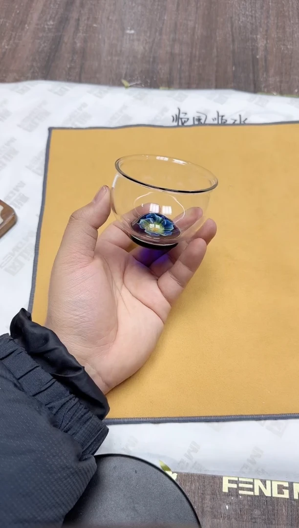 【闪购商品】其他风谜花语福杯透明