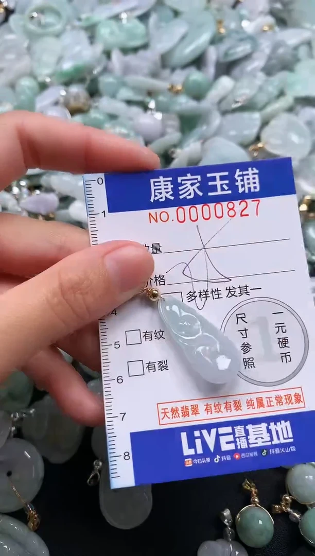 颈饰未镶嵌翡翠827