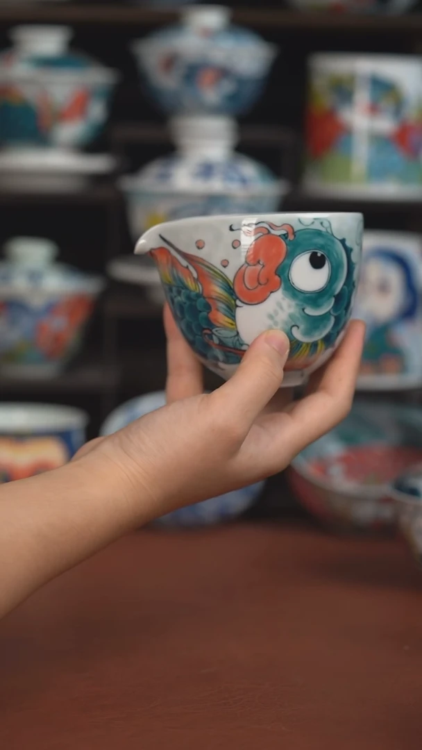 老师作品神仙鱼公道杯（福利价格）