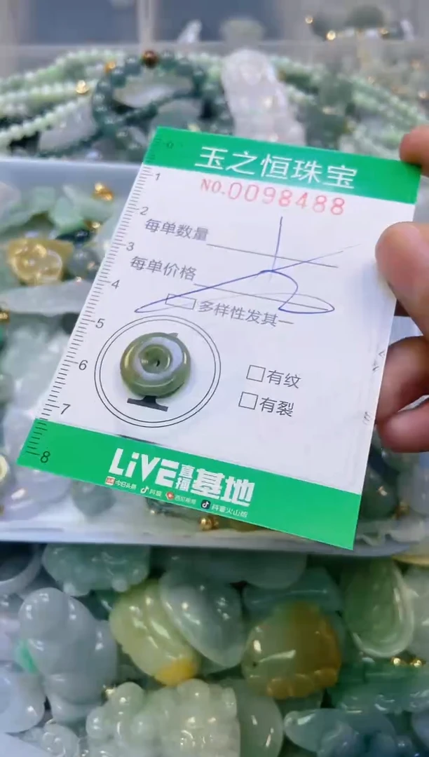 翡翠未镶嵌颈饰闪购0098488多样性发其一