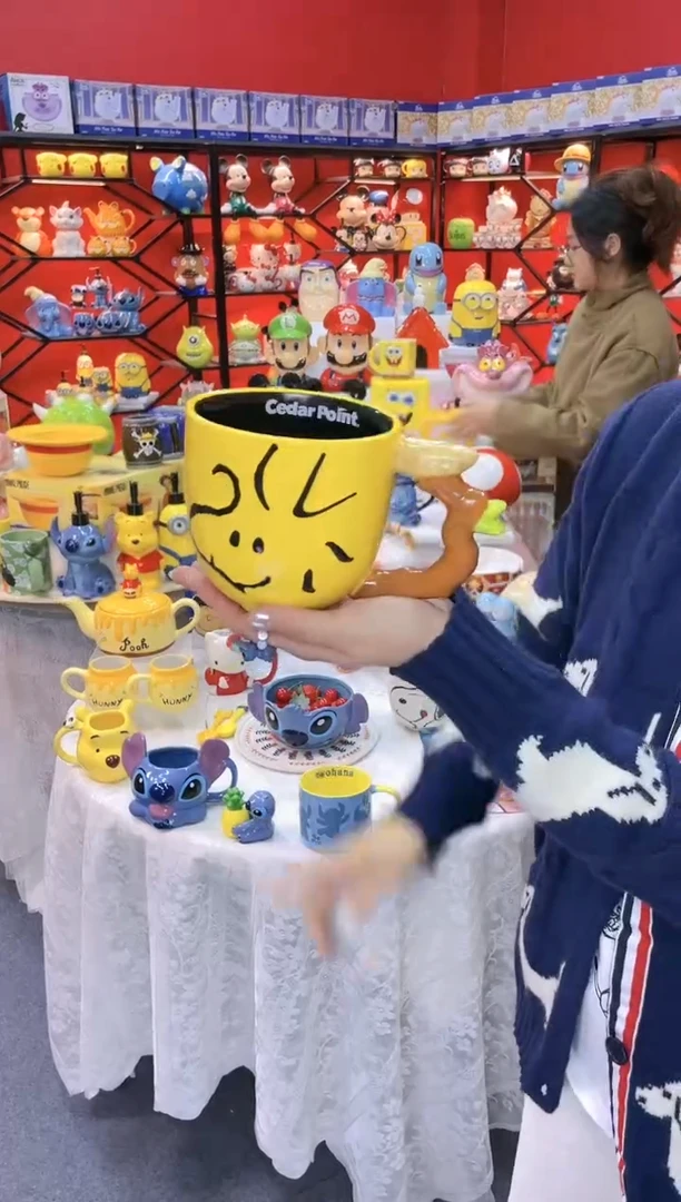 【闪购商品】1@@家用水杯陶瓷杯子