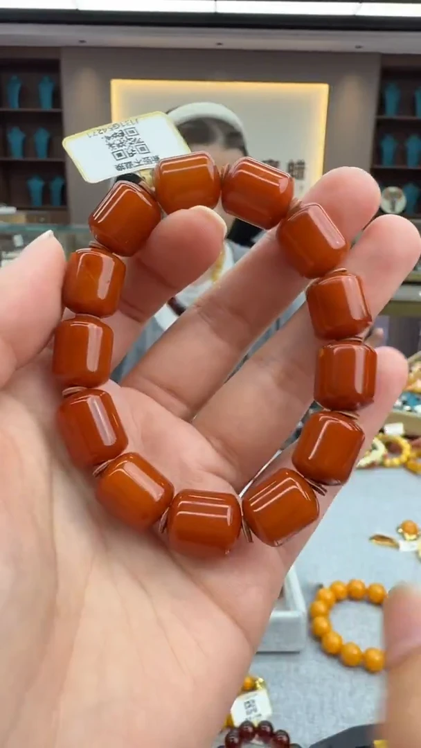 手链琥珀未镶嵌316秒拍号 假一罚三