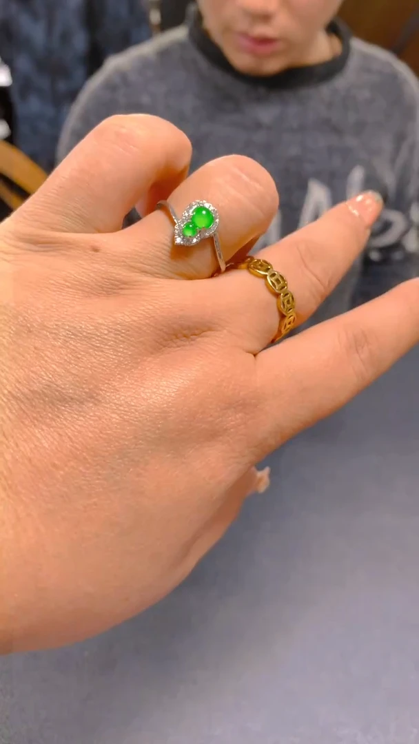 【闪购商品】翡翠戒指未镶嵌0481487848/多样性发一