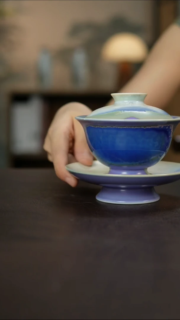 杯景德镇陶瓷杯碗柴烧多人微瑕