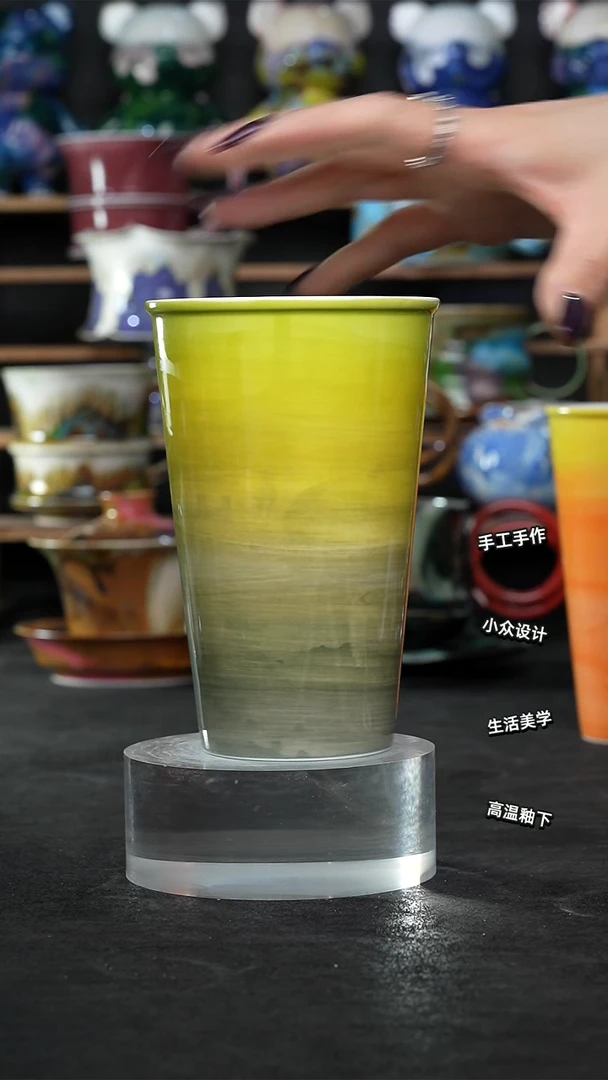 设计师款景德镇森涩手创陶瓷（食品级）614