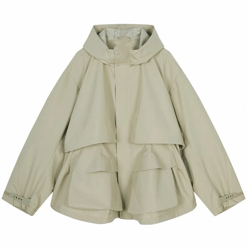 1932 【防风透湿】商场同款江南25秋季连帽夹克风衣