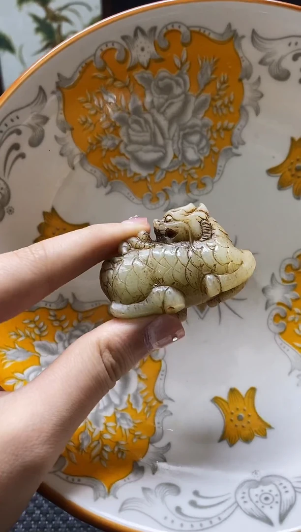 瓷片瓷片 瓷器 摆件 1个