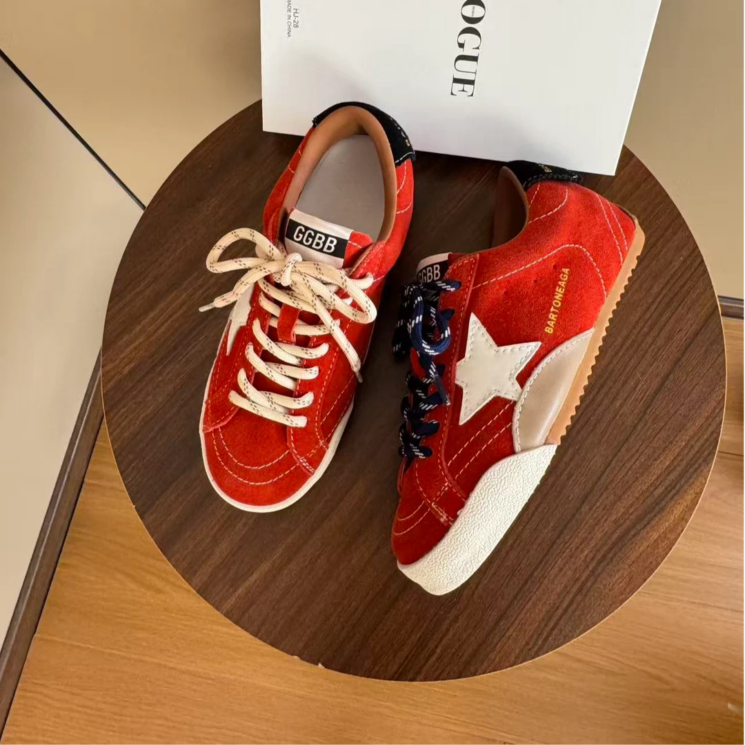 3CM内增高丨星星鞋丨复古低帮板鞋星星鞋时尚秋季时尚休闲鞋