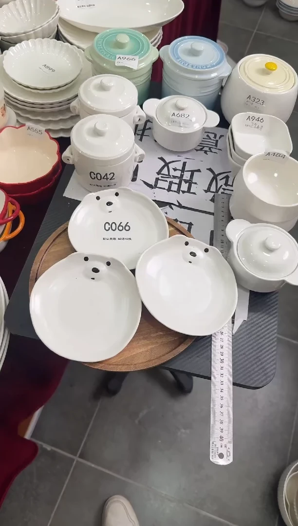 摆件陶C066-3个   清仓陶瓷福利微瑕