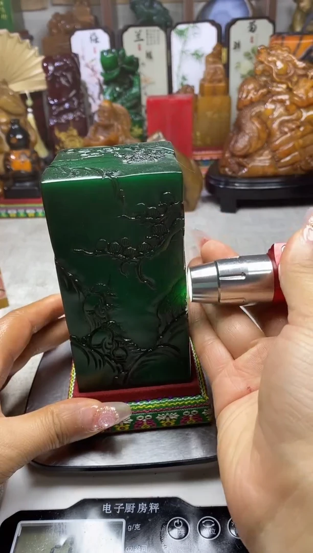 寿山石印石纯天然石料