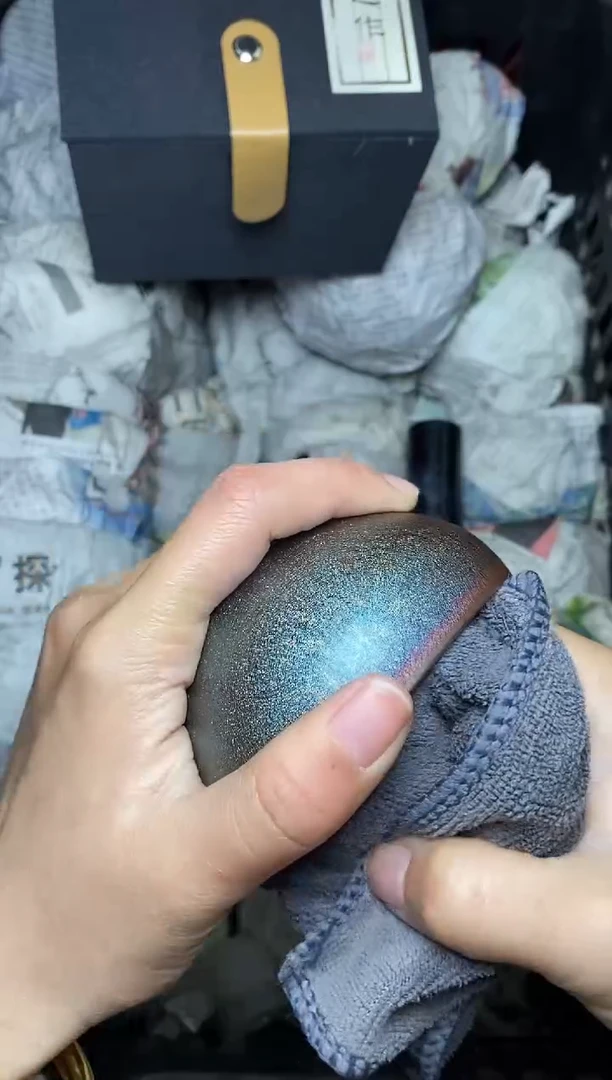 【闪购商品】茶盏糖果 蓝 钵 盏三疯建盏茶器