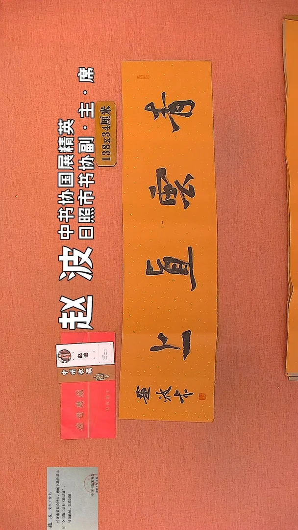 【闪购商品】书法205    赵波老师作品