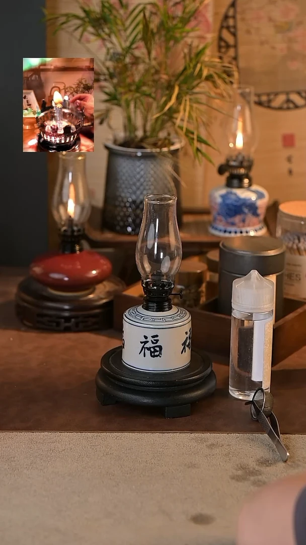 景德镇陶瓷香薰灯摆件