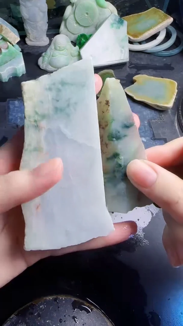未镶嵌挂件翡翠天然翡翠012